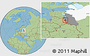 Savanna Style Location Map of Pytalovskiy, highlighted parent region, highlighted grandparent region