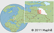 Savanna Style Location Map of Pytalovskiy, highlighted parent region