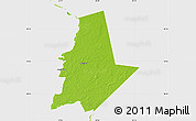 Physical Map of Pytalovskiy, single color outside