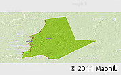 Physical Panoramic Map of Pytalovskiy, lighten