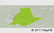 Physical Panoramic Map of Pytalovskiy, lighten, semi-desaturated