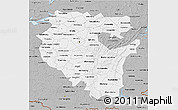 Gray 3D Map of Bashkiria