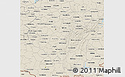 Shaded Relief 3D Map of Bashkiria