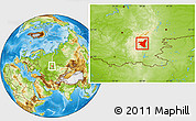 Physical Location Map of Abzelilovskiy