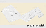 Classic Style 3D Map of Askinskiy, single color outside