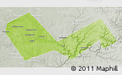 Physical 3D Map of Askinskiy, lighten, semi-desaturated