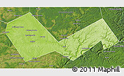 Physical 3D Map of Askinskiy, satellite outside