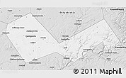 Silver Style 3D Map of Askinskiy
