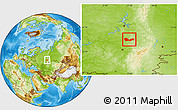 Physical Location Map of Askinskiy