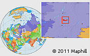 Political Location Map of Askinskiy