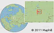 Savanna Style Location Map of Askinskiy