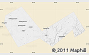 Classic Style Map of Askinskiy, single color outside
