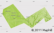 Physical Map of Askinskiy, cropped outside