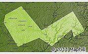 Physical Map of Askinskiy, darken