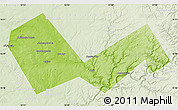 Physical Map of Askinskiy, lighten