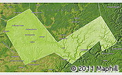 Physical Map of Askinskiy, satellite outside