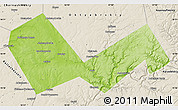 Physical Map of Askinskiy, shaded relief outside