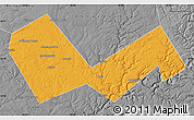 Political Map of Askinskiy, desaturated