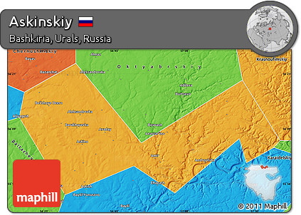 Political Map of Askinskiy