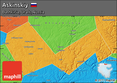 Political Map of Askinskiy