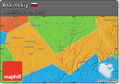 Political Map of Askinskiy