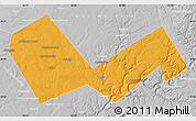 Political Map of Askinskiy, lighten, desaturated