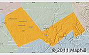 Political Map of Askinskiy, lighten, semi-desaturated
