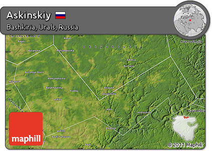 Satellite Map of Askinskiy