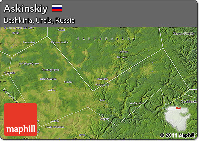 Satellite Map of Askinskiy