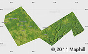 Satellite Map of Askinskiy, single color outside