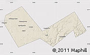 Shaded Relief Map of Askinskiy, cropped outside