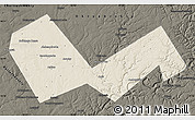 Shaded Relief Map of Askinskiy, darken