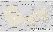 Shaded Relief Map of Askinskiy, desaturated