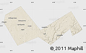Shaded Relief Map of Askinskiy, single color outside