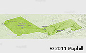Physical Panoramic Map of Askinskiy, lighten