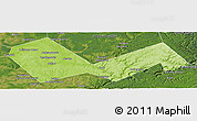 Physical Panoramic Map of Askinskiy, satellite outside