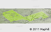 Physical Panoramic Map of Askinskiy, semi-desaturated
