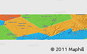 Political Panoramic Map of Askinskiy
