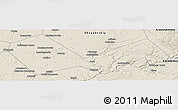 Shaded Relief Panoramic Map of Askinskiy