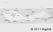 Silver Style Panoramic Map of Askinskiy