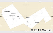 Classic Style Simple Map of Askinskiy, single color outside