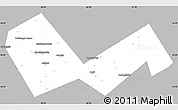 Gray Simple Map of Askinskiy, single color outside