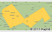 Savanna Style Simple Map of Askinskiy