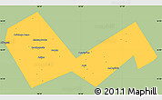 Savanna Style Simple Map of Askinskiy, single color outside