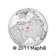 Outline Map of Baymak