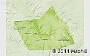 Physical 3D Map of Belebeyevskiy, lighten