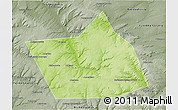 Physical 3D Map of Belebeyevskiy, semi-desaturated
