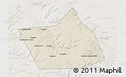 Shaded Relief 3D Map of Belebeyevskiy, lighten
