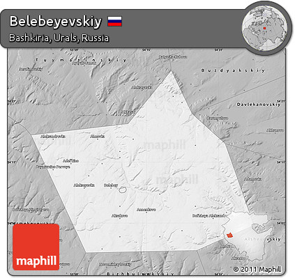 Gray Map of Belebeyevskiy