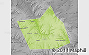 Physical Map of Belebeyevskiy, desaturated